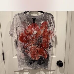 Lane Bryant  Floral Tee
